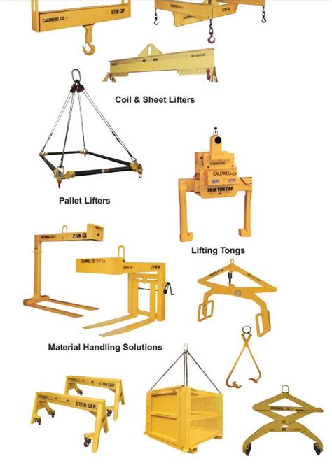 les lifting equipment.